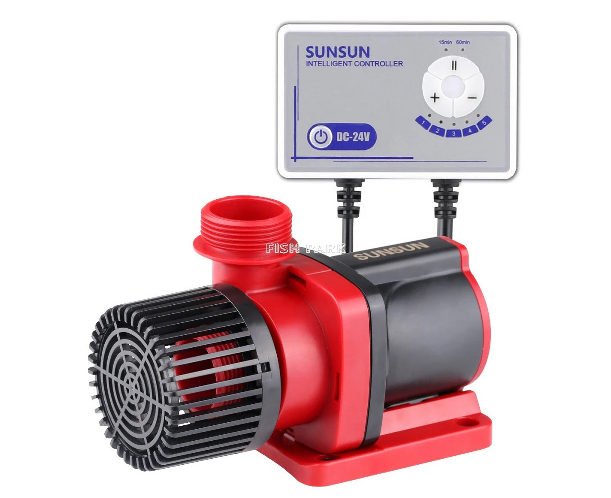 SUNSUN 3000L/H-6000L/H Quiet Submersible 5-Speed Adjustable Water Pump with Controller