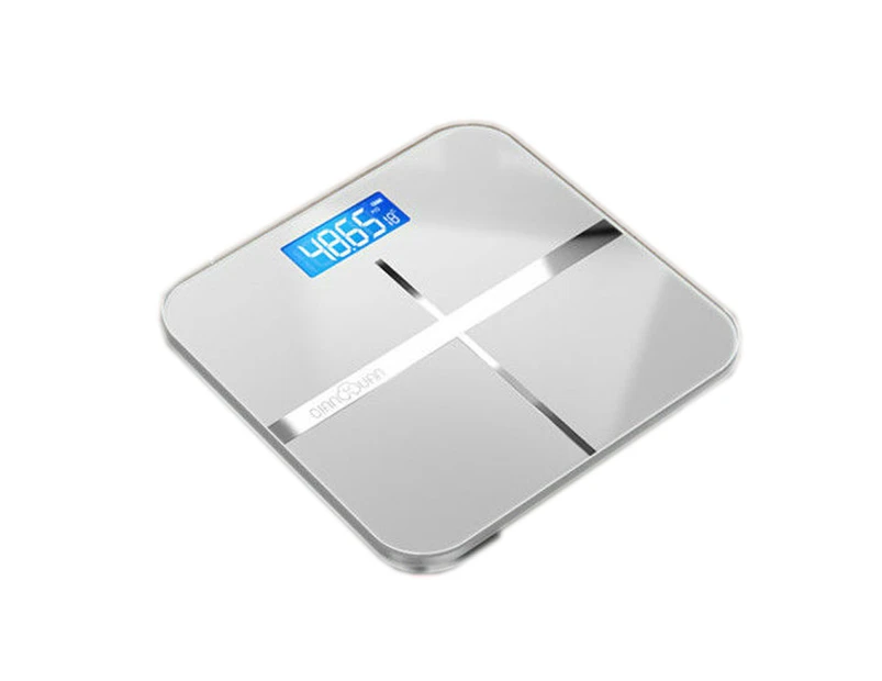 QQ-001 Weight Scale Home Health Human Body Electronic Scale Battery Model (Gray)