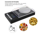 Digital Milligram Pocket Scales 0.001g x 50g, Electronic Weighing Scales for Jewelry Coins Reload and Kitchen