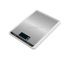 10kg/1g Stainless Steel Kitchen Scale Household Food Electronic Scale(White)