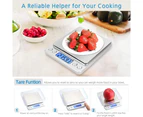 Digital Kitchen Scale, Precision Scale Mini Gram Jewelry Food Scale 500g/0.01g.Pocket Scale with LCD Display and Tray