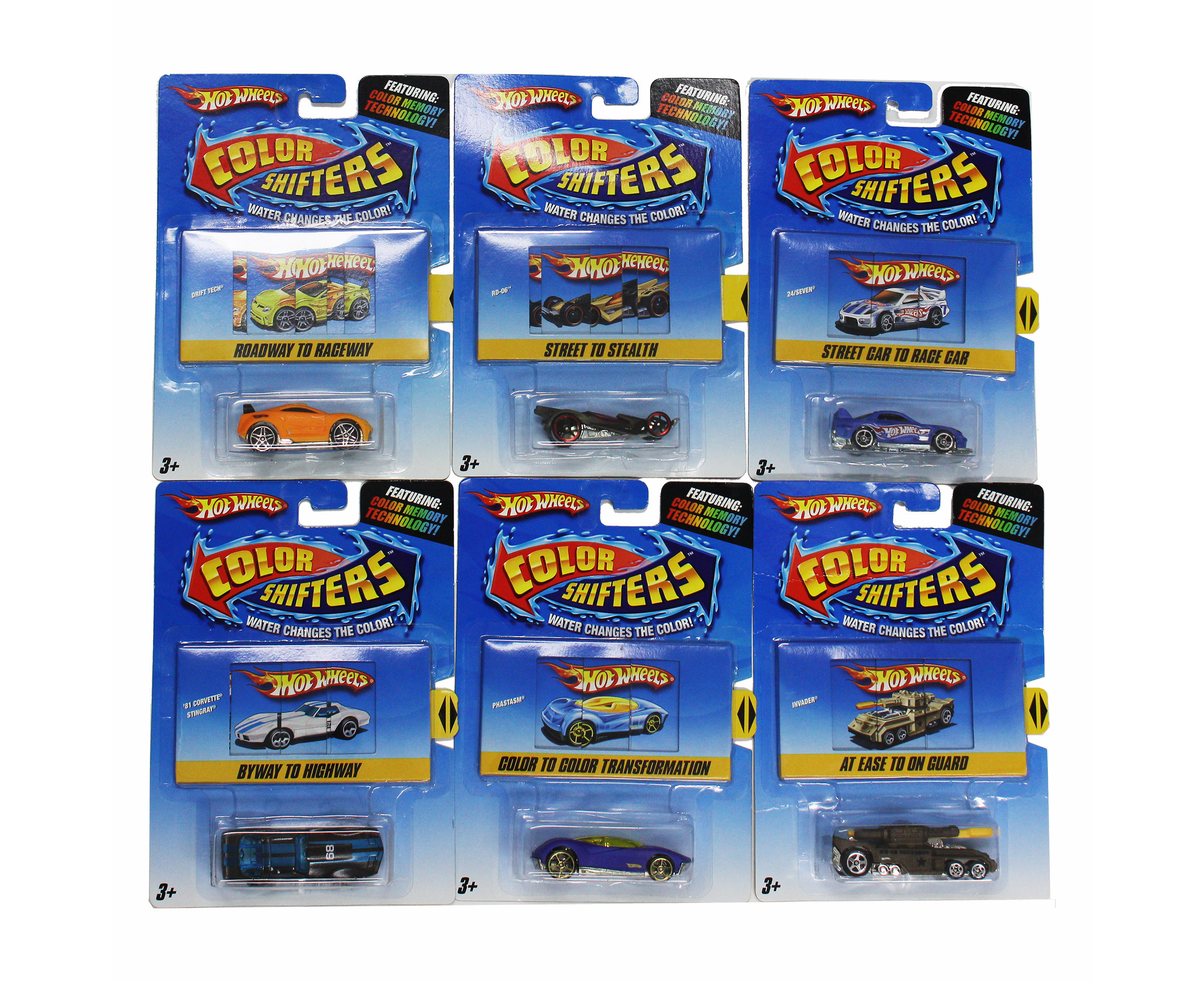 Hot Wheels Color Shifters 5- Pack Assortment