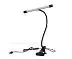 Bed Clamp,7W LED Clip-on Light Dimmable Bedside Light with 3000k-6500k