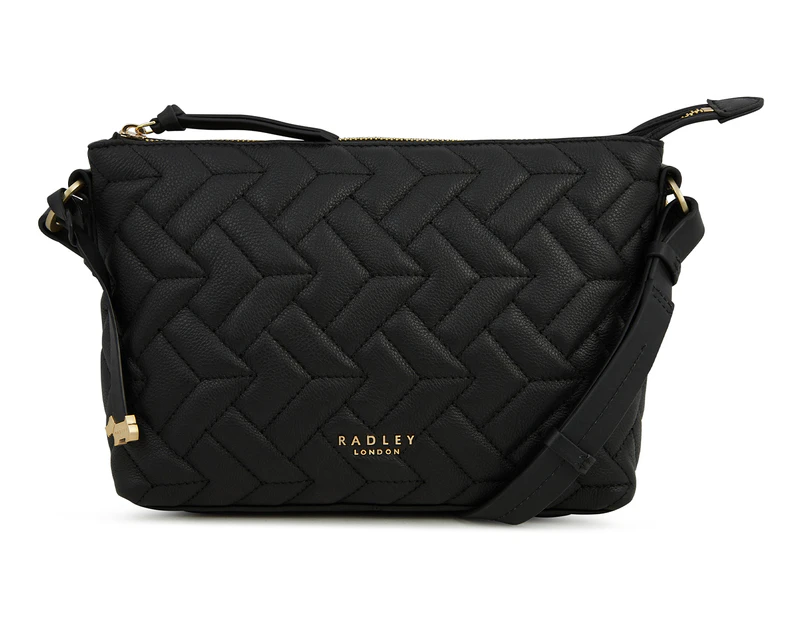 Radley Wood Street Quilted Crossbody Bag Black Catch .nz