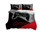 Gamer Gaming Gamepad Quilt Duvet Doona Cover Set Single Double Bed Pillowcases