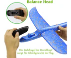 Comrade Children's Airplane Toy Outdoor Litter Glider Glider 48cm (Blue)