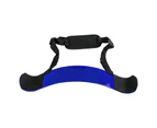 Arm Blaster Adjustable Strap Muscle Training Multi-purpose Bicep Curl Support Isolator Gym Equipment Blue