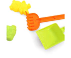 5Pcs Kids Children Outdoor Beach Hourglass Rake Shovel Mold Pretend Play Toy Set