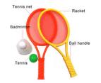 Portable Badminton Rackets Ball Set Family Youth Children Sports Leisure Toy