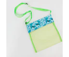 Children Sand Away Adjustable Shoulder Strap Multifunctional Foldable Mesh Beach Bag Water Toy Holder Outdoor Supplies