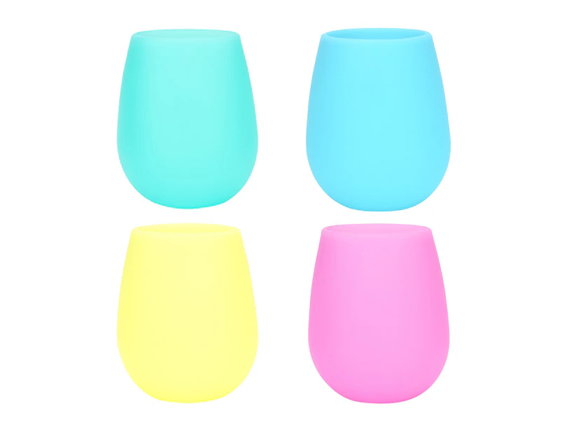 Unbreakable Silicone Wine Glasses,Portable