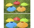 60 Pack Sports Training Discs Markers Cones Soccer Rugby Fitness Exercise