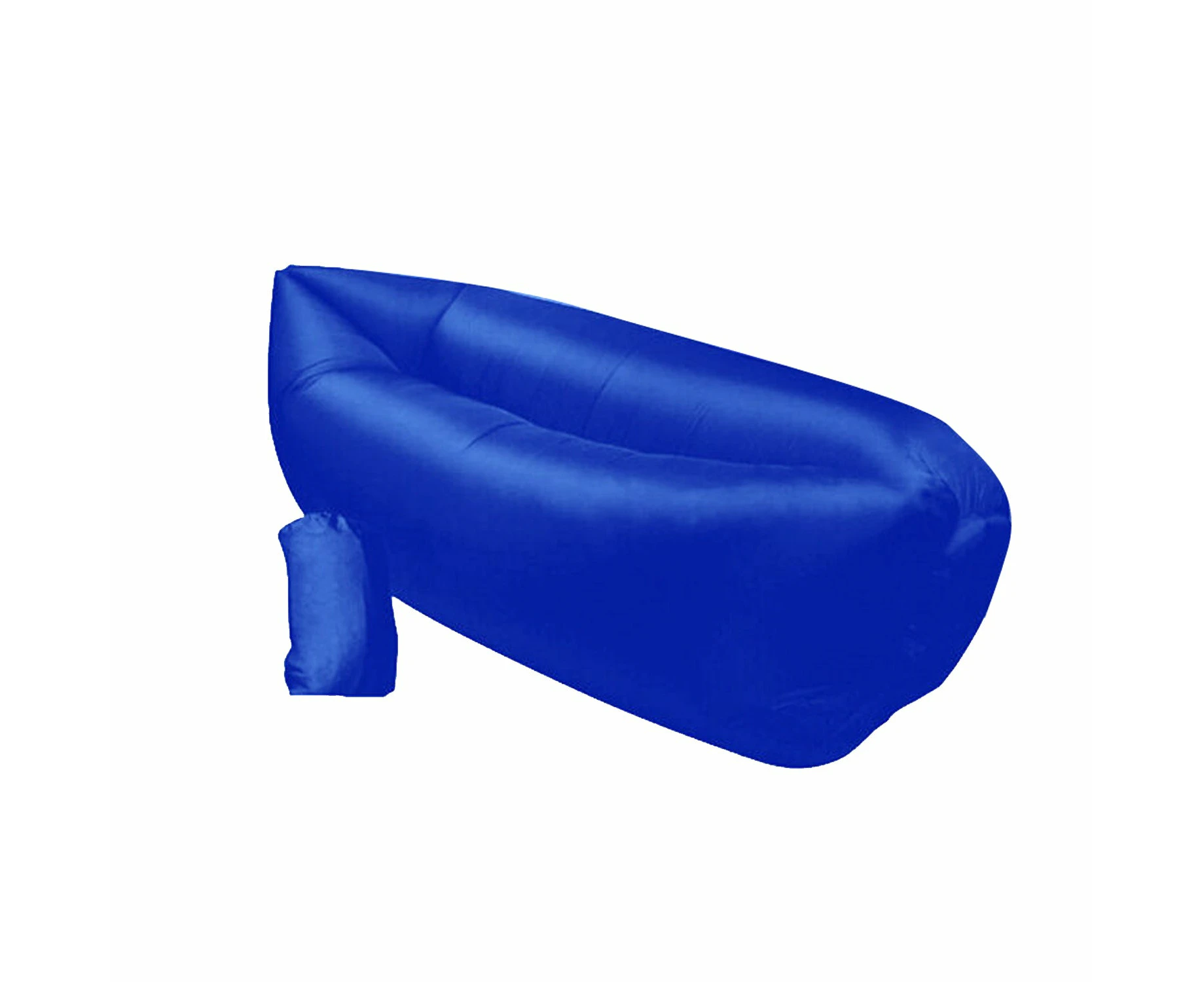 Inflatable Air Bag Sofa Lounge Sleeping bag Camping Bed - Blue