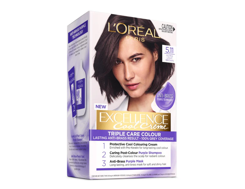 Loreal Excellence Ultra Ash 5.11 Light Brown