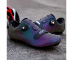 1Pair Cleats Spinning Shoes Impact Resistant Breathable Anti-slip Men Cycling Cleats Shoes for Outdoor Multicolor 43