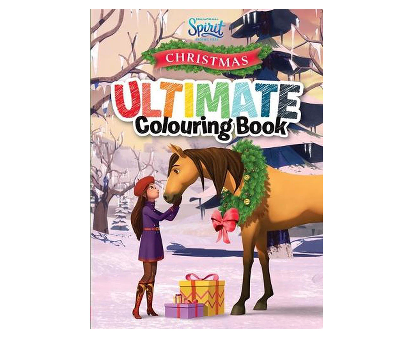 Spirit Riding Free Christmas Ultimate Colouring Book