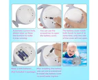 Baby bath toy water toy,whale spray induction floating bath toy with light and music, pool water spray toy for 1 year old baby children toddlers party gift