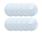 Organic Washable Breast Pads 10 Pack | Reusable Nursing Pads for Breastfeeding