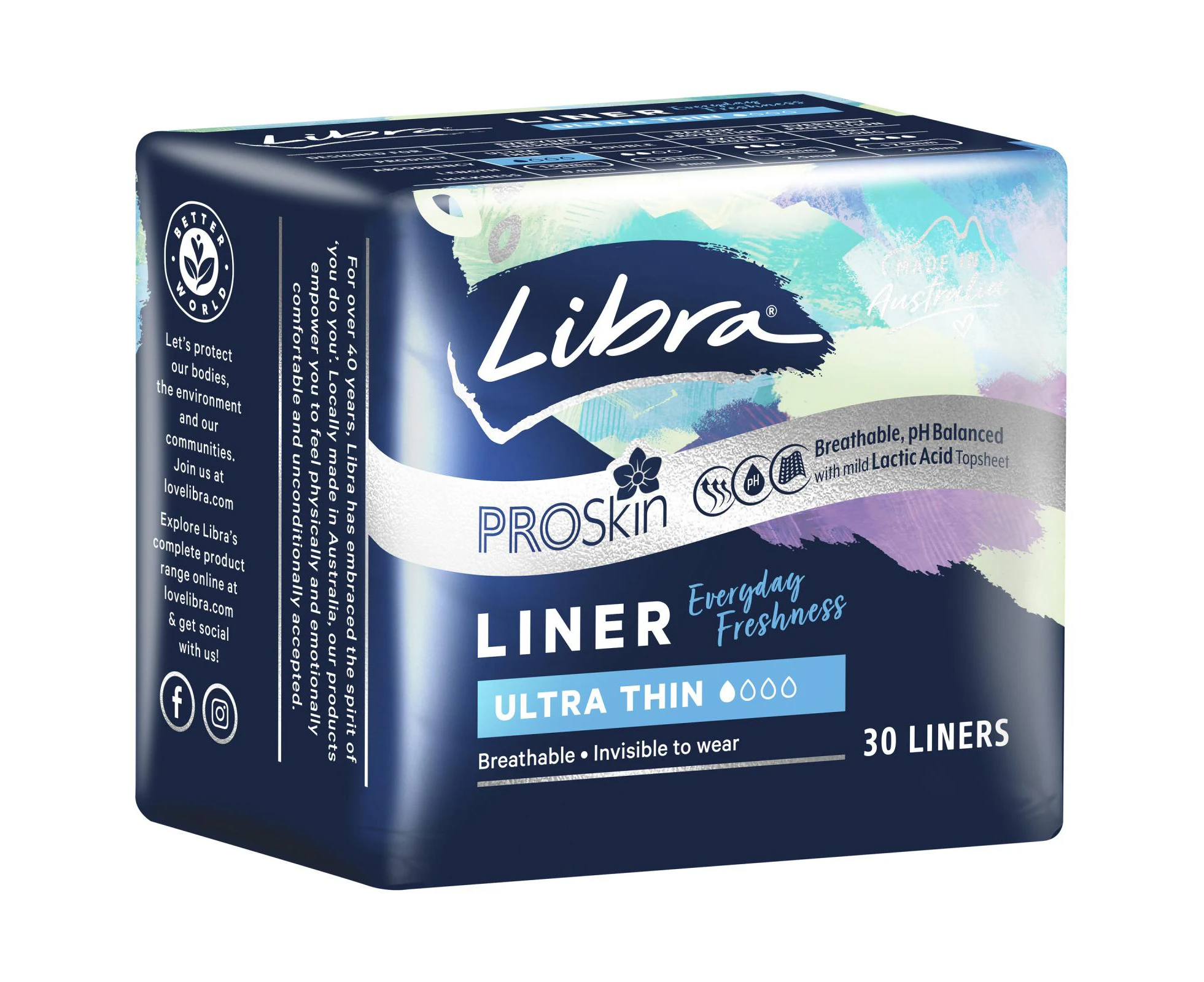 Libra Ultra Thin Liners 30 Pack