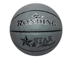 1 Set Sporting Ball High Toughness Ergonomic Design Faux Leather Standard No.7 Basketball Indoor Accessories E