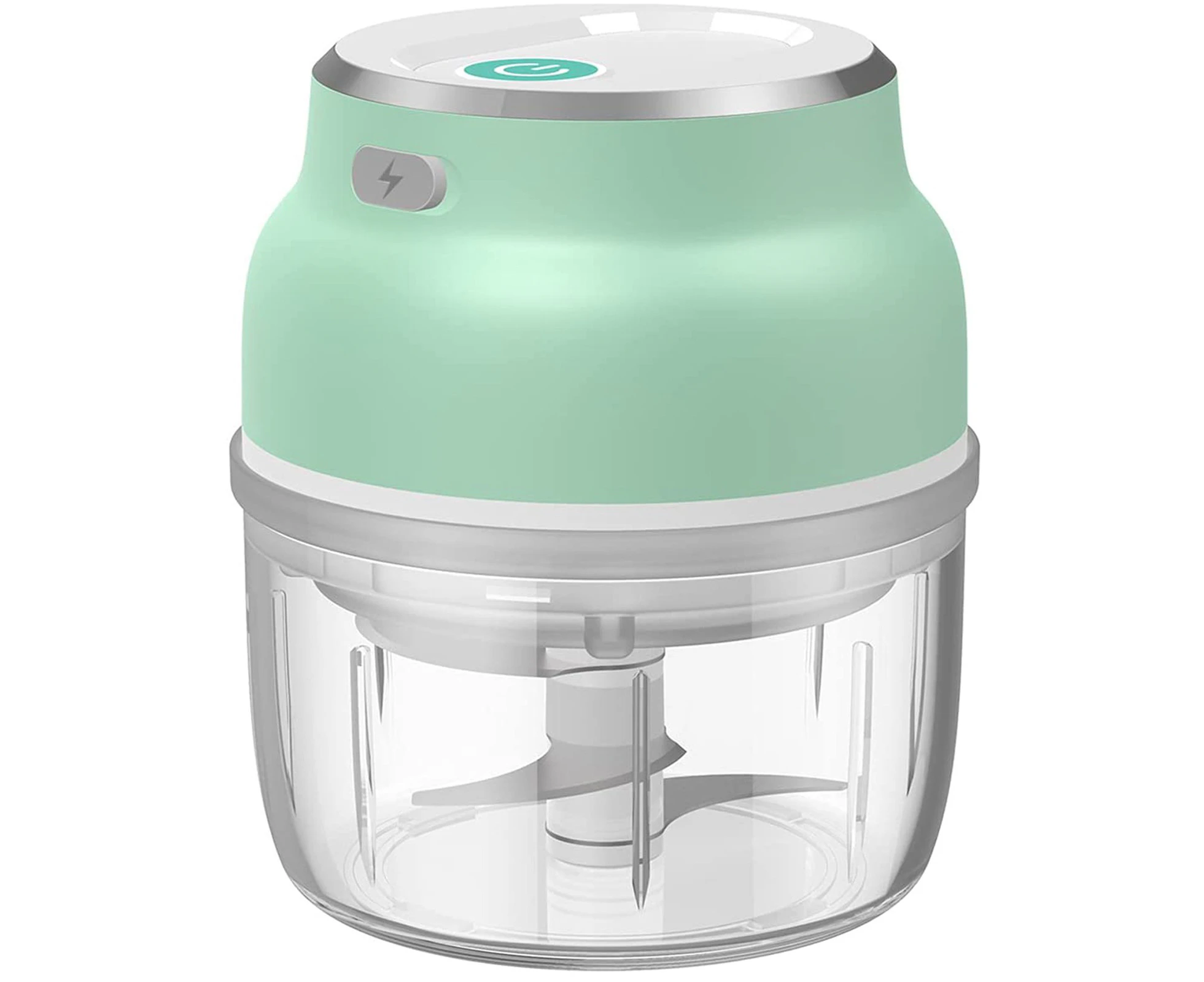 TODO Portable Mini Food Chopper Processor Rechargeable Battery 3.7V 22W Stainless Steel Blade