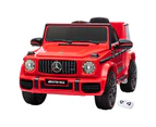 Kids Electric Ride On Car Mercedes-Benz Licensed AMG G63 Toy Cars Remote Red