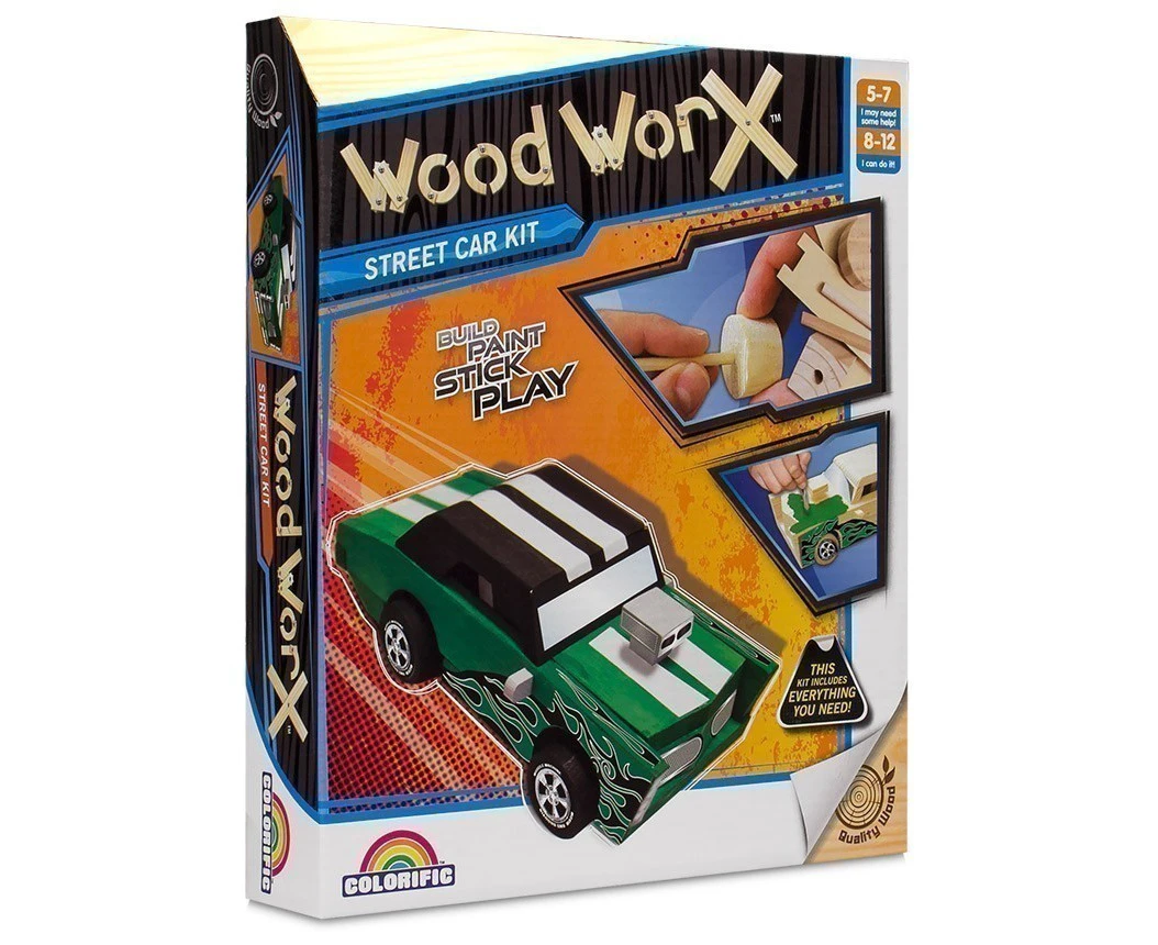 Colorific Wood Worx Street Racer Kit