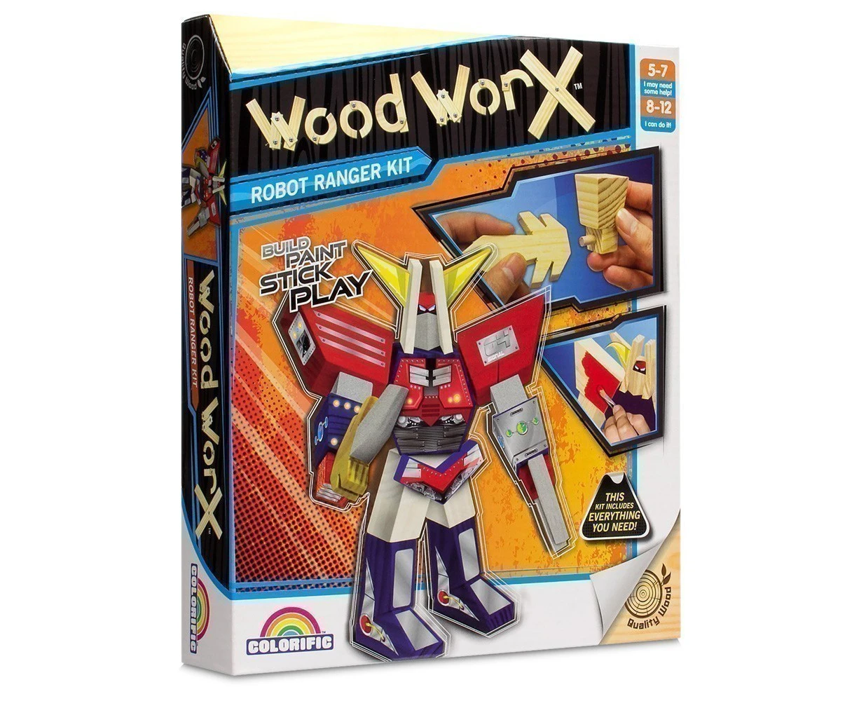 Colorific Wood Worx Robot Ranger Kit