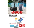 Gardeon Solar Pond Pump with Filter Box 5FT