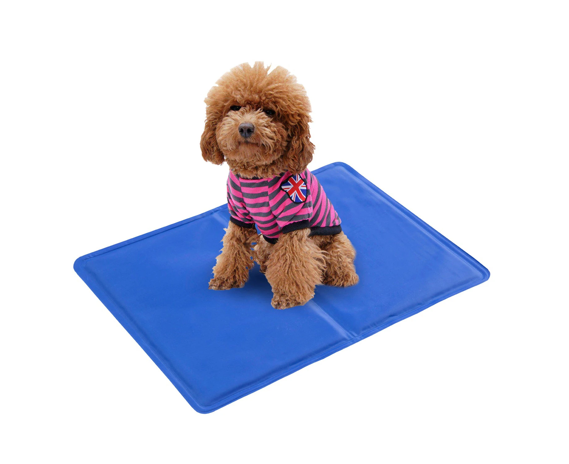 Pet Cool Gel Mat Dog Cat Bed Non-Toxic Cooling Dog Summer Pad 5 Sizes