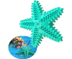 dog chew toys, starfish puppy teeth toys, dog teeth cleaning chew toys teeth massage, medium puppy