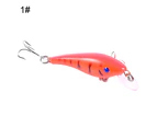 5.7cm 4.4g 3D Artificial Fishing Lifelike Hard Lure Minnow Wobbler Swim Bait 8#