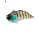 55mm/13g Fishing Lures Portable Easy to Use Practical Large Hard Fishing Bait Lure for Sea Fishing E
