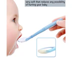 Baby spoon, 4 spoons, baby feeding spoon, porridge spoon, soft, BPA-free, for infants from 3 months, silicone