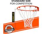 Basketball Net, Official Basketball Nets Replacement for Euroleauge, Outdoor Heavy Duty Basketball Nets