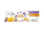 Bubs Organic Smiley Squares Mango & Purple Carrot Wafers 14g 7+ Months Snacks