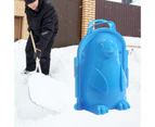 2Pcs/Set 3D Cartoon Penguin Winter Outdoor Snowman Maker Model Children Toy
