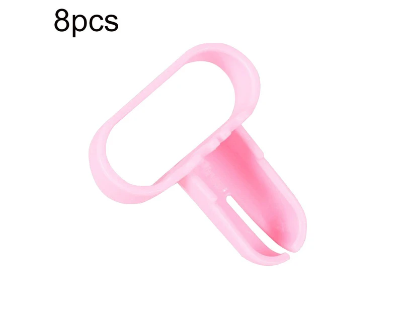8Pcs Plastic Air Balloon Knotter Tie Tying Sealing Tool Wedding Party Accessory
