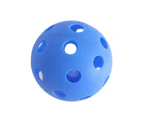 Ball Toy Bright Colors Soft Hand-eye Coordination Multi-hole Colored Ball Kids Color Recognition Toy for Gift-7cm