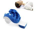 Chiropractic Pillow Neck And Shoulder Relaxer,Neck Massage Traction Pillow Neck Pain Relief For Individuals With Cervical