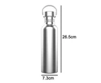 Stainless Steel Sports Water Bottle Bulk,Double Wall Insulated Bottle with Handle and Leak-Proof Lid for Cyclists,Runners,Hikers,