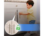6 Pack Sliding Cabinet Locks Child Safety Cabinet Knob