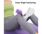 Hip Trainer, Thigh Master, Pelvic Floor Strengthening Device Women, Trainer for Postpartum Rehabilitation, Thigh Toner Workout Exerciser - Purple