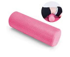 Muscle Massager Foam Roller for Deep Tissue Massage - Pink