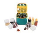 7Pcs/Set Outdoor Portable Seasoning Bottle Condiment Container Kitchen Supplies
