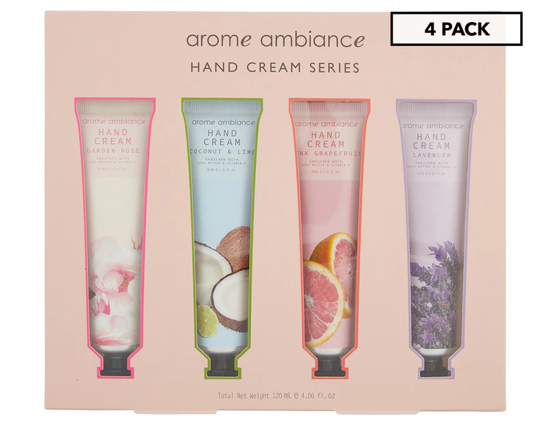 Arome Ambiance Nature Fresh Hand Cream Series 4pk