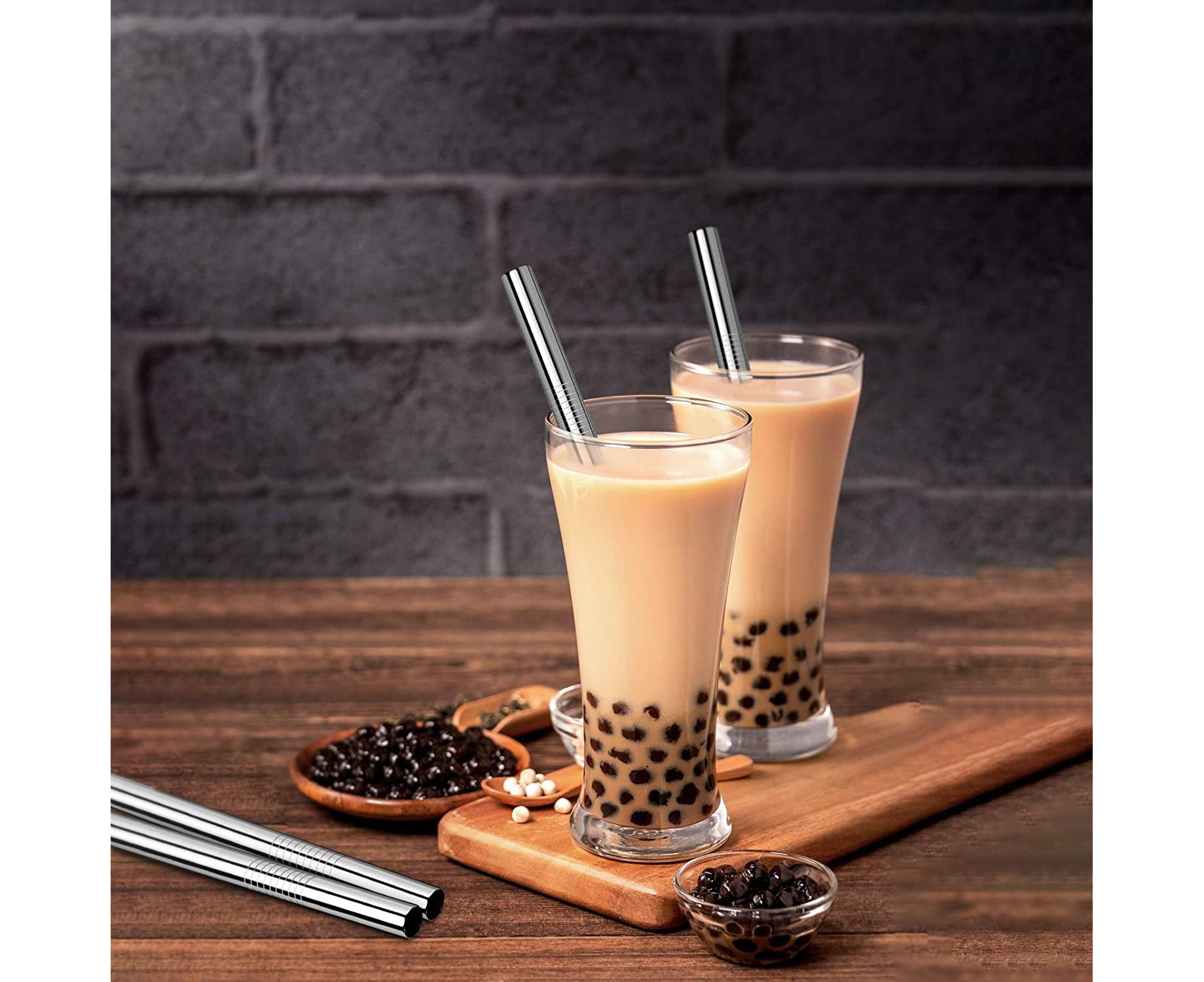 SMOOTHIE JUMBO Straws 12mm x 240mm, THICK BUBBLE TEA PAPER STRAWS  MULTICOLOUR