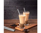 Bubble Tea Straws Reusable Milkshake Straws