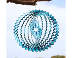 Stainless Steel Wind Spinner  Indoor Outdoor Garden Decoration Crafts Ornaments,Wind Spinners