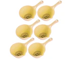 6 Pcs Plastic Bathing Ladle Spoons,Kitchen Ladles Water Scoop Cup